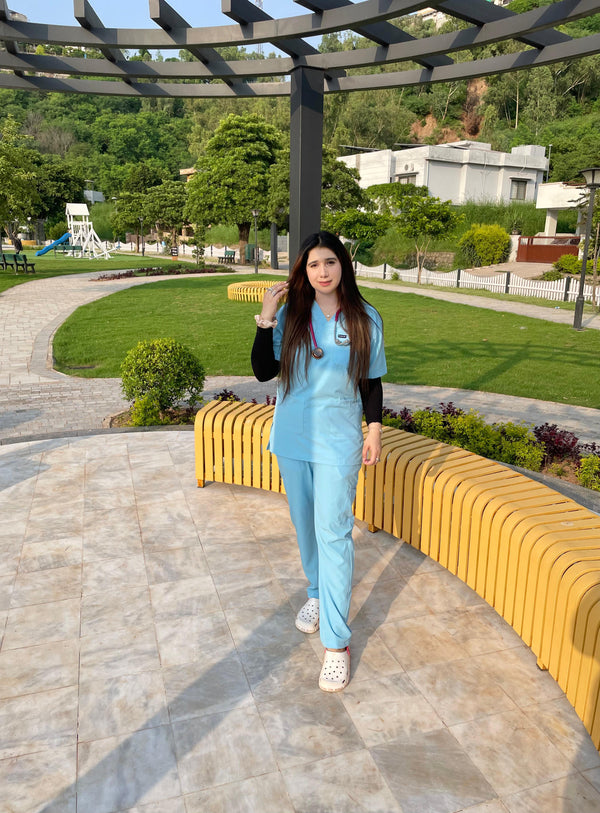 Midnight Sky Blue Scrubs